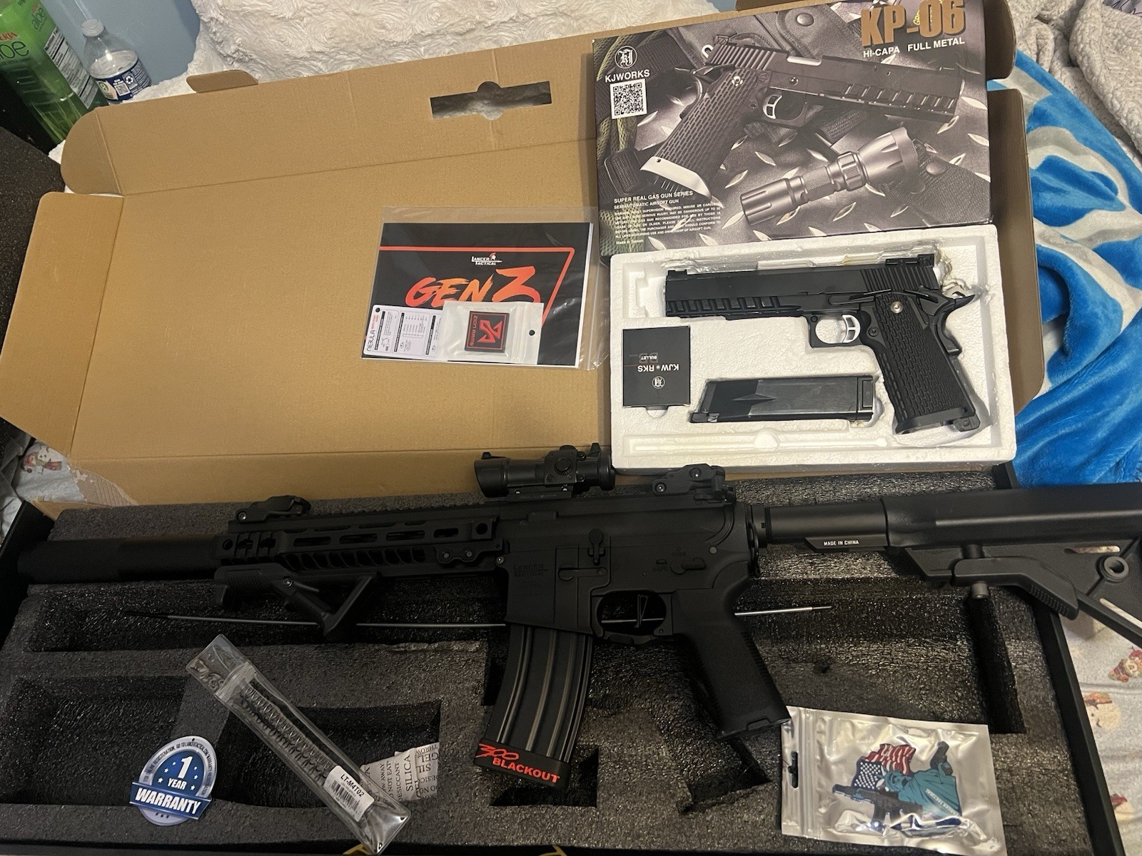MAYO GANG MGC4 MK1 FULL METAL M4 AEG W/ ETU AIRSOFT RIFLE W/ KJW HI-CAPA