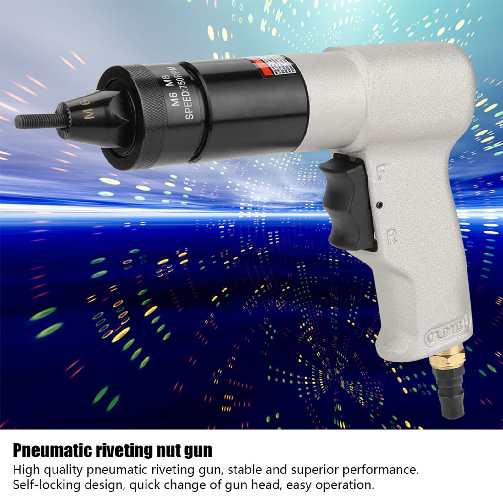 Pneumatic Riveting Pull Nut Automatic Riveter Nut Tool KP-7322