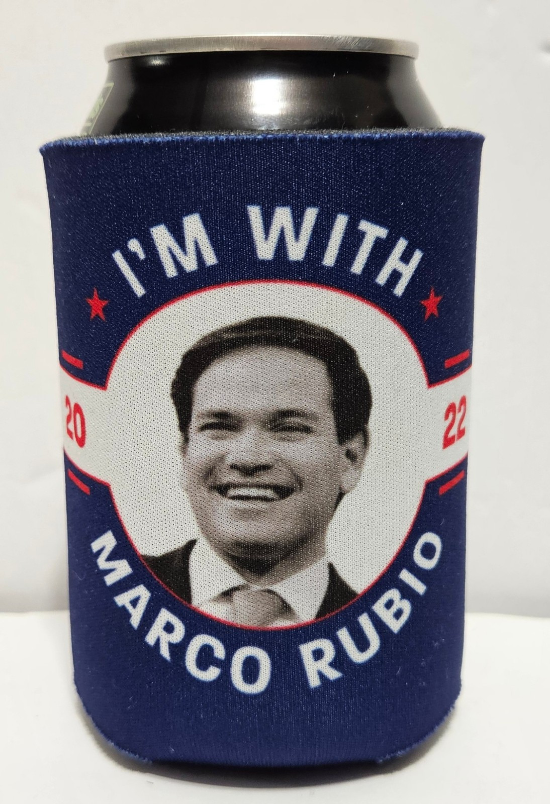 Marco Rubio "I'm With Marco Rubio" 2020 Can Koozie Cozy