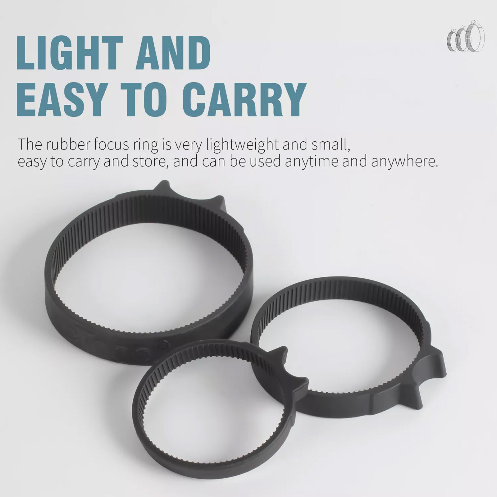 1Pc Following Focus Gear Ring Lens Focus Tab For SLR DSLR lens camera