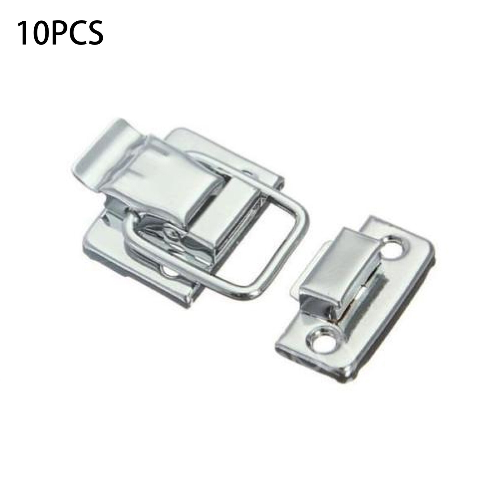 10x DIY Fastener Toggle Latch Catch Chest Case Suitcase Chests Trunk Lock Boxes