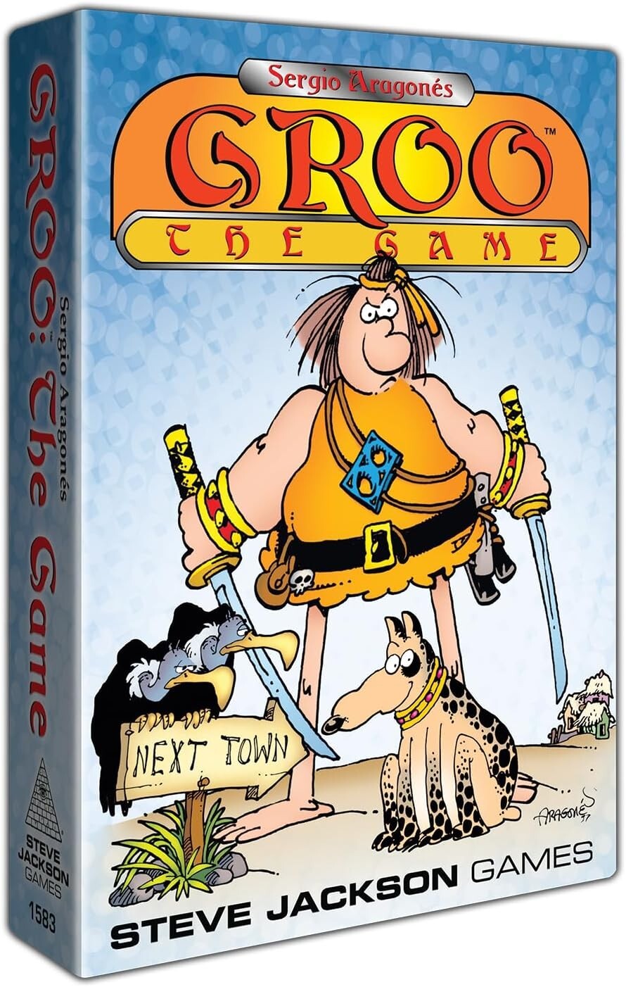 Groo The Game Barbarian Steve Jackson Games SJG 1583 Card Sergio Aragonés