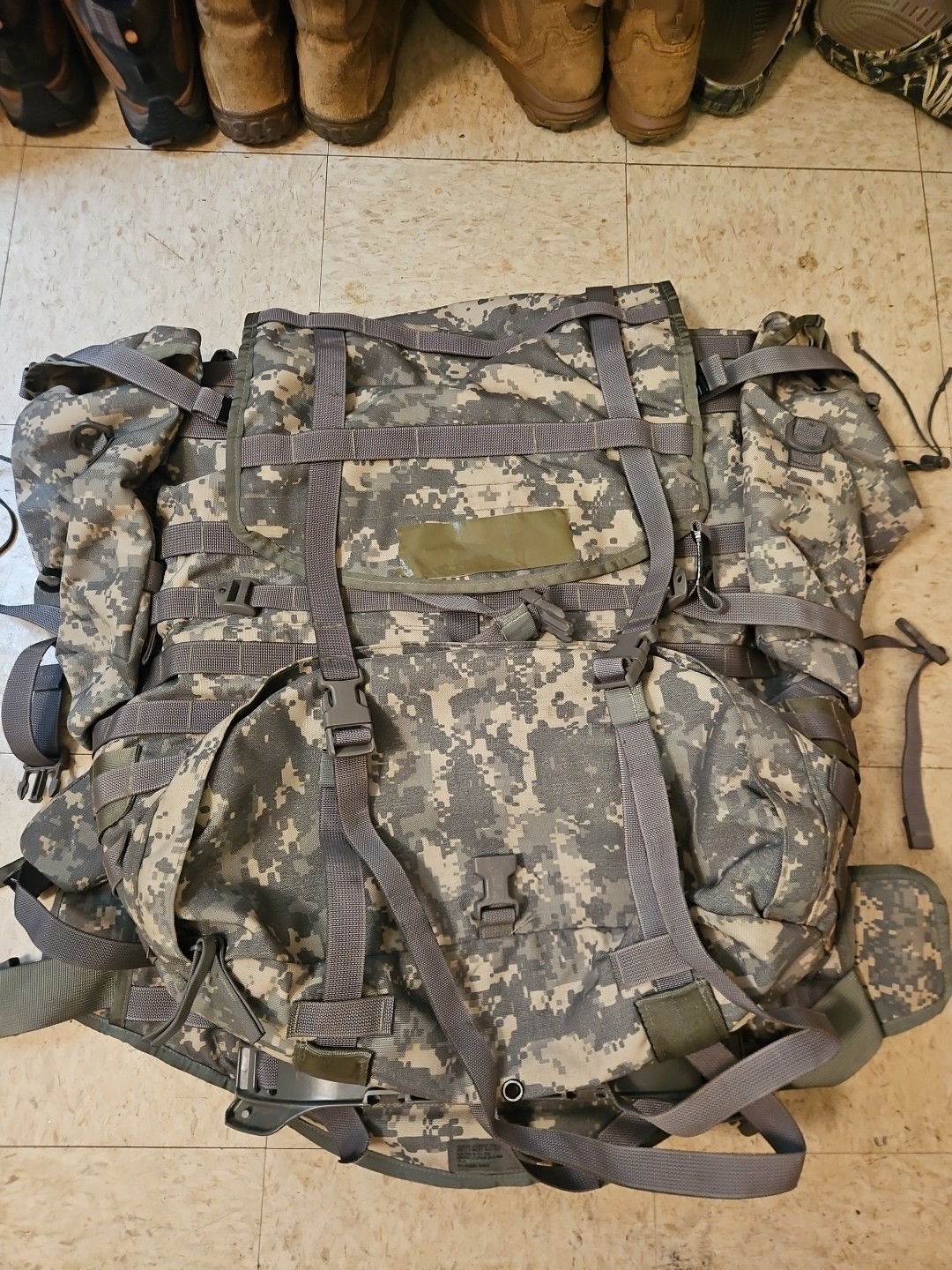 MOLLE II Large Rucksack! Complete Gen1 Field Pack Set w/ Straps, Frame, Pouches!