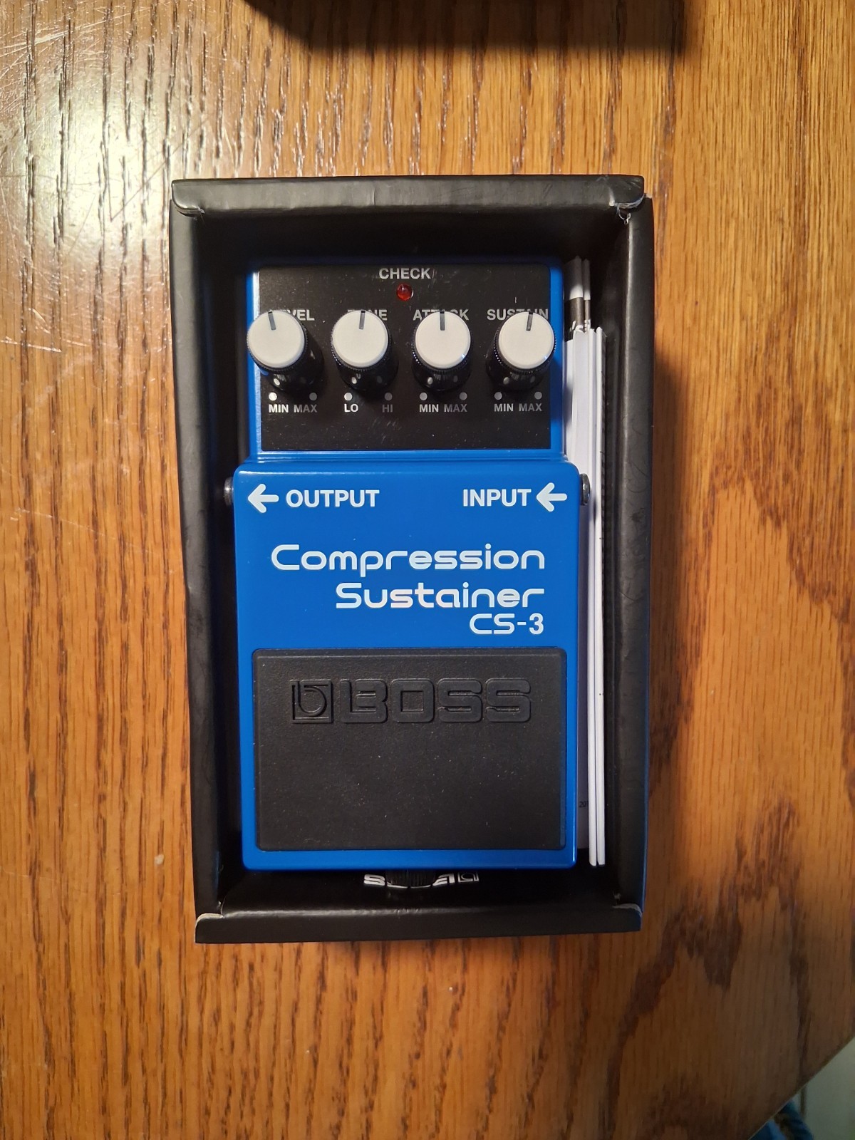 new open box boss cs-3 compression sustainer