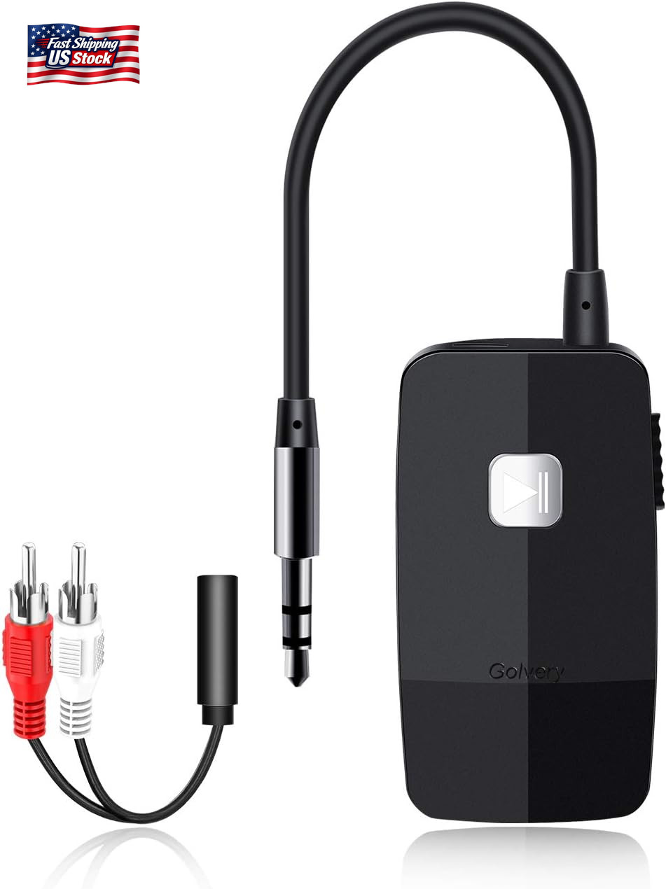 Golvery Upgraded Bluetooth 5.4 Receiver for Speaker, Wireless Audio Adapter for