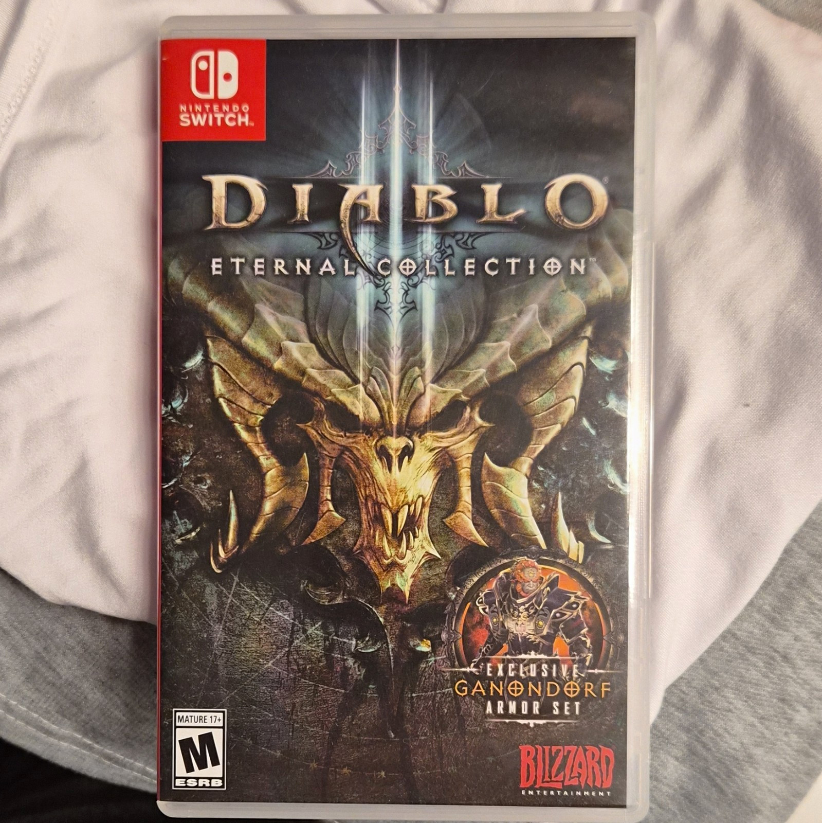 Blizzard Diablo III Eternal CASE ONLY Collection Nintendo Switch M NTSC-U/C 2018