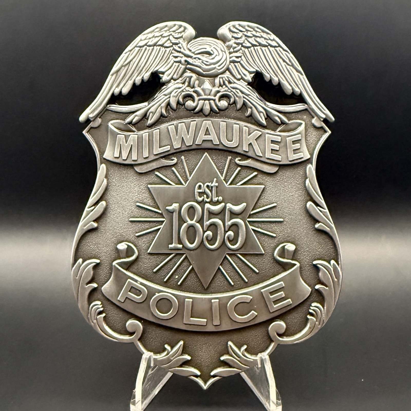 HUGE Milwaukee Police Challenge Coin - All Specialized Units - Wisconsin
