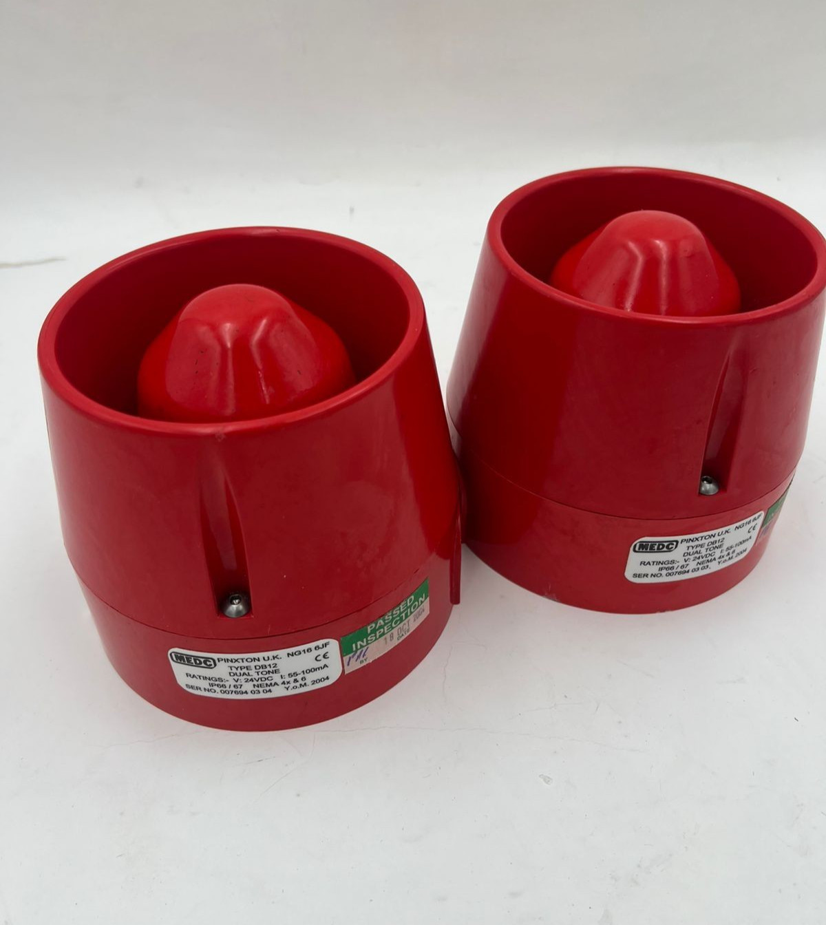 MEDC DB12 DUAL TONE 24VDC SOUNDER