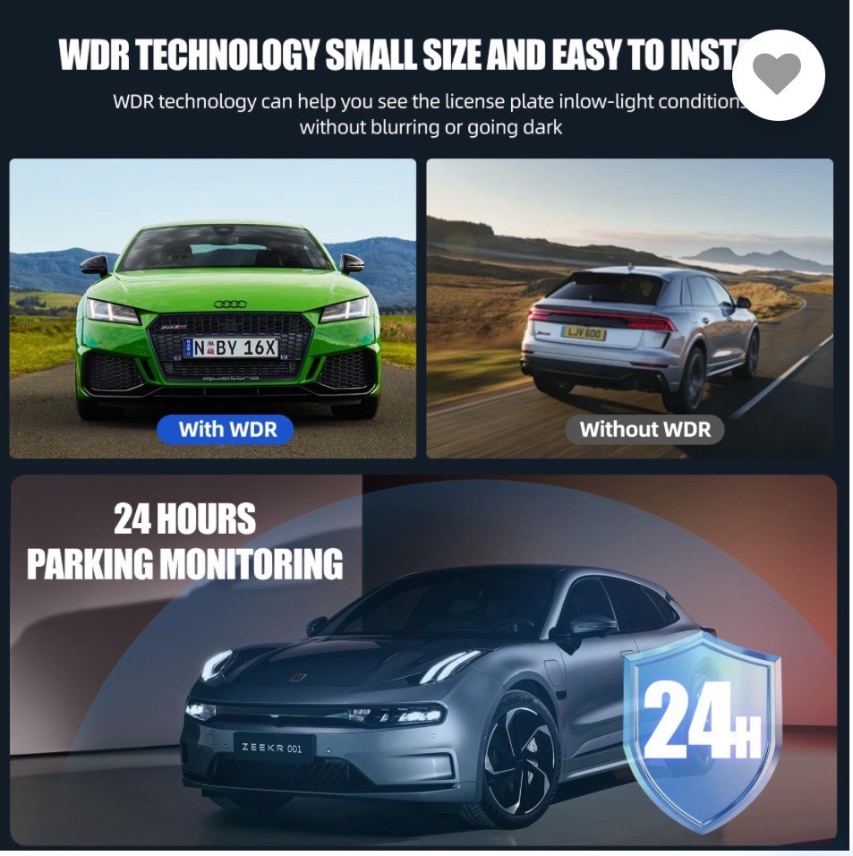 Dash Cam 4k Wifi