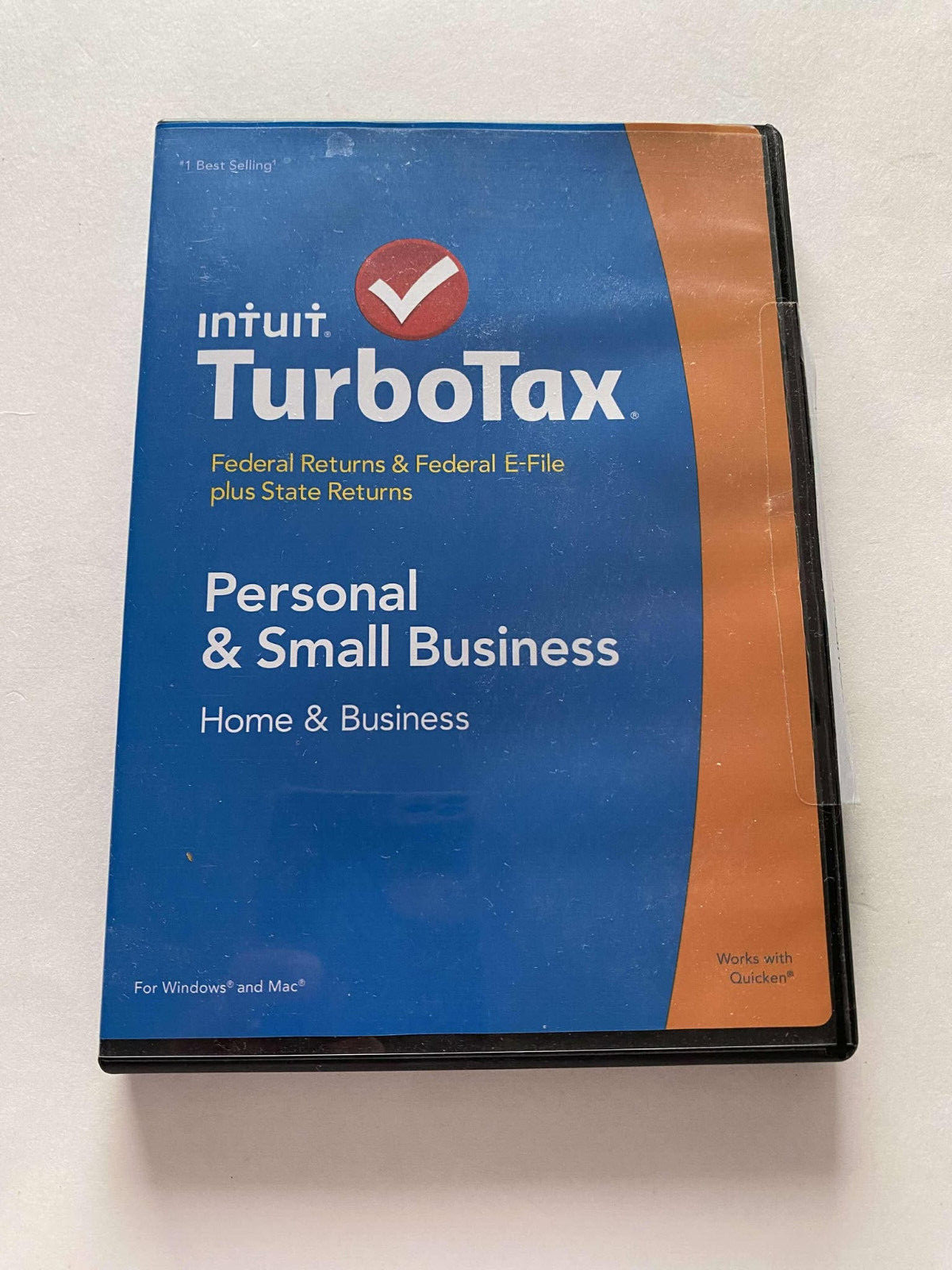 Turbotax 2014 Home And Business Personal Small Federal And State NO E-FILE NEW