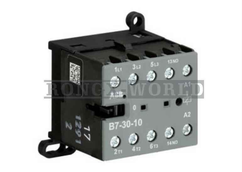 ONE ABB AC24V AC110V AC220V Mini Contactor B7-30-10 NEW