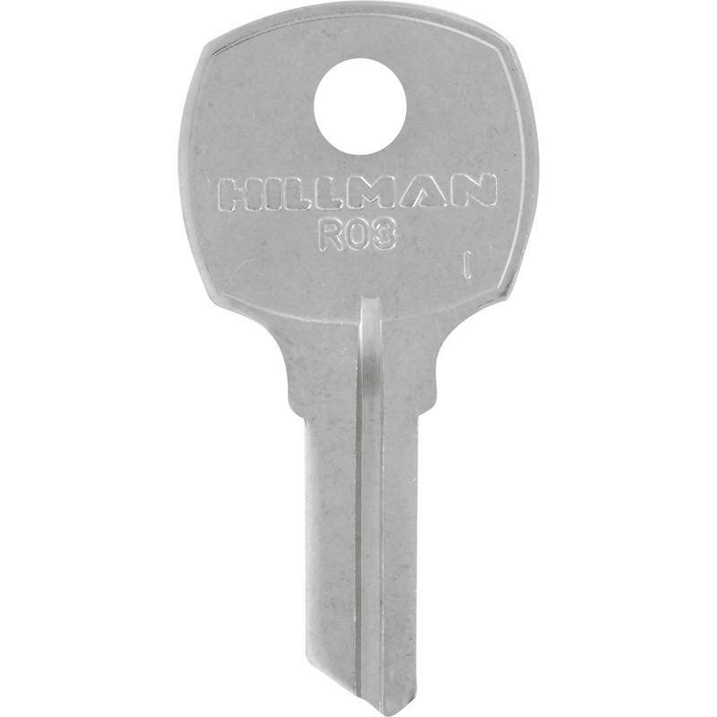 Hillman 532005 KeyKrafter RO3 Single Sided Universal Blank Key #2005 (Pack of 4)