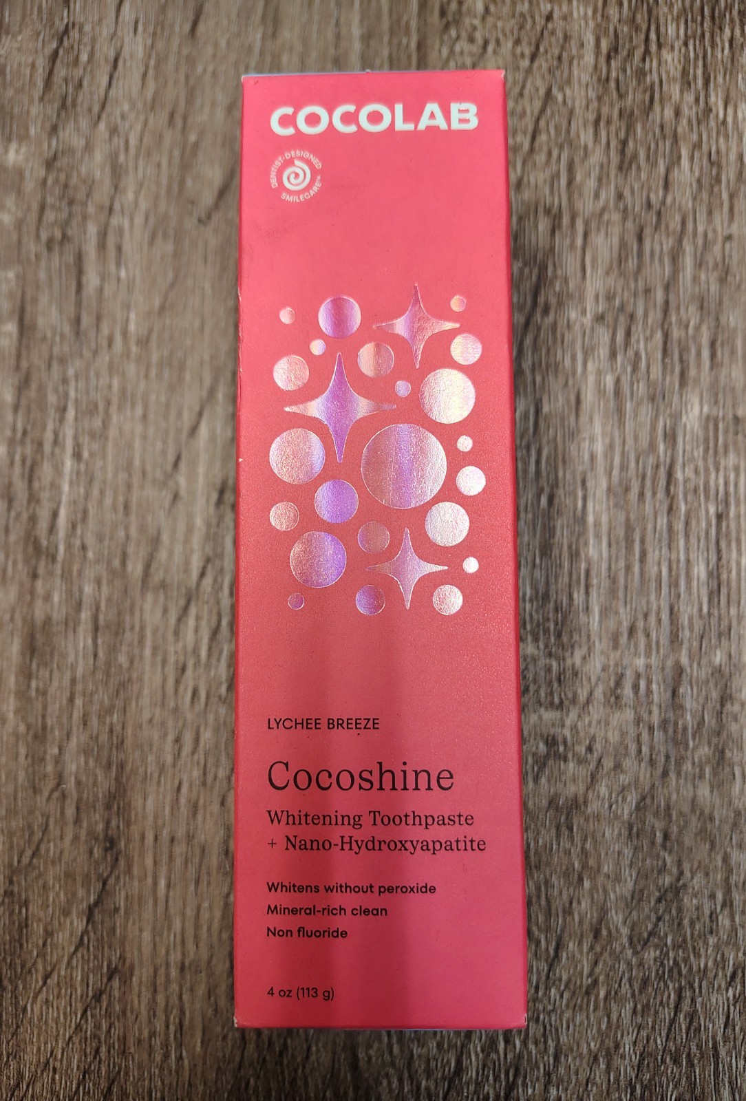 Cocolab Cocoshine Whitening n-HA Hydroxyapatite Toothpaste - Lychee Breeze 4oz