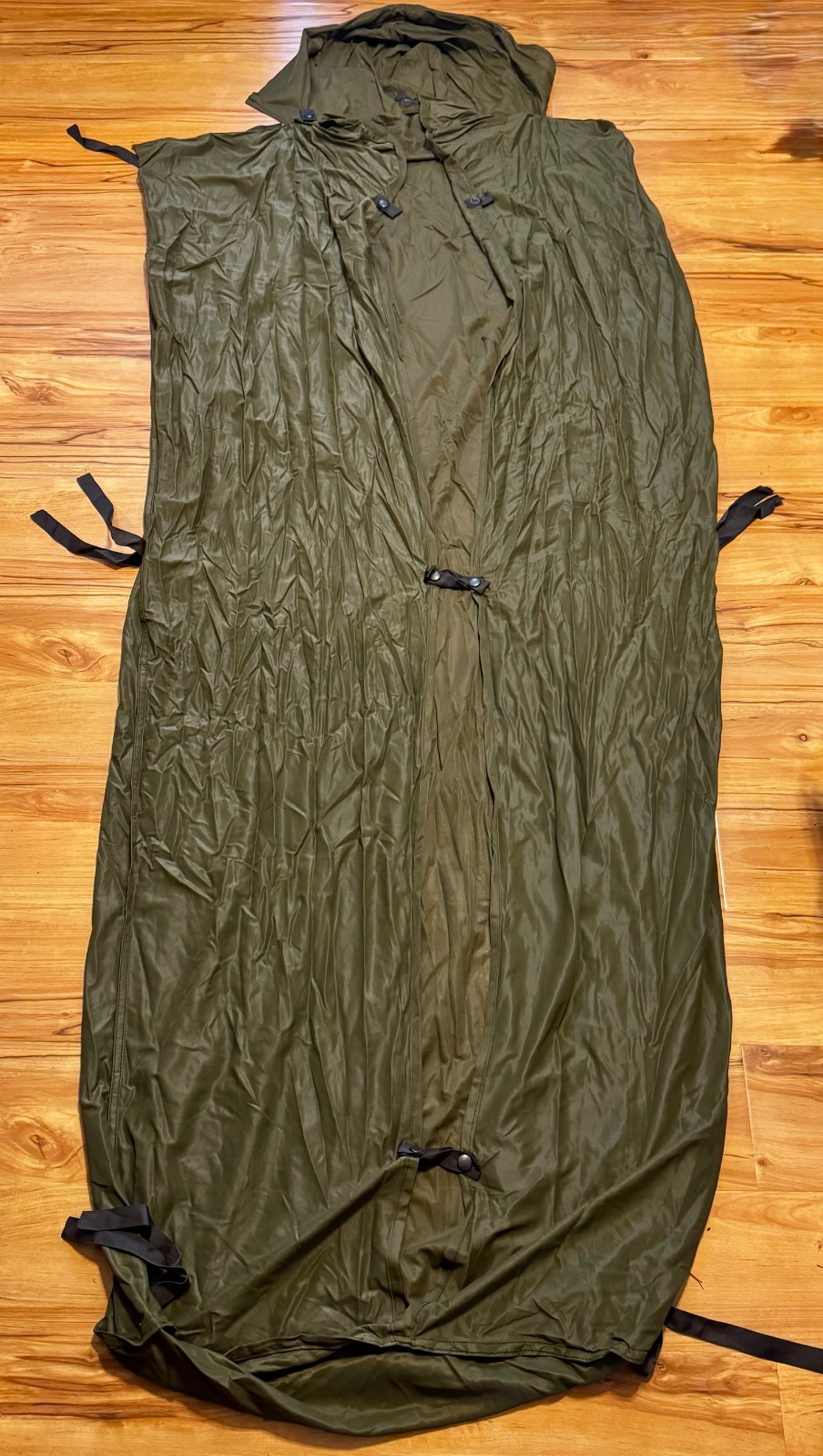 British Army 58 Pattern Sleeping Bag Liner OD Green Military Surplus Vintage