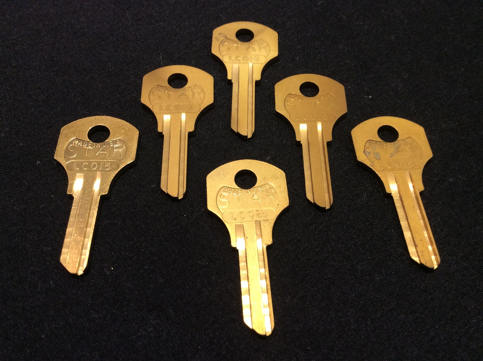 Corbin by Star 6 Disc CO12 Key Blanks, Set of 6- Locksmith