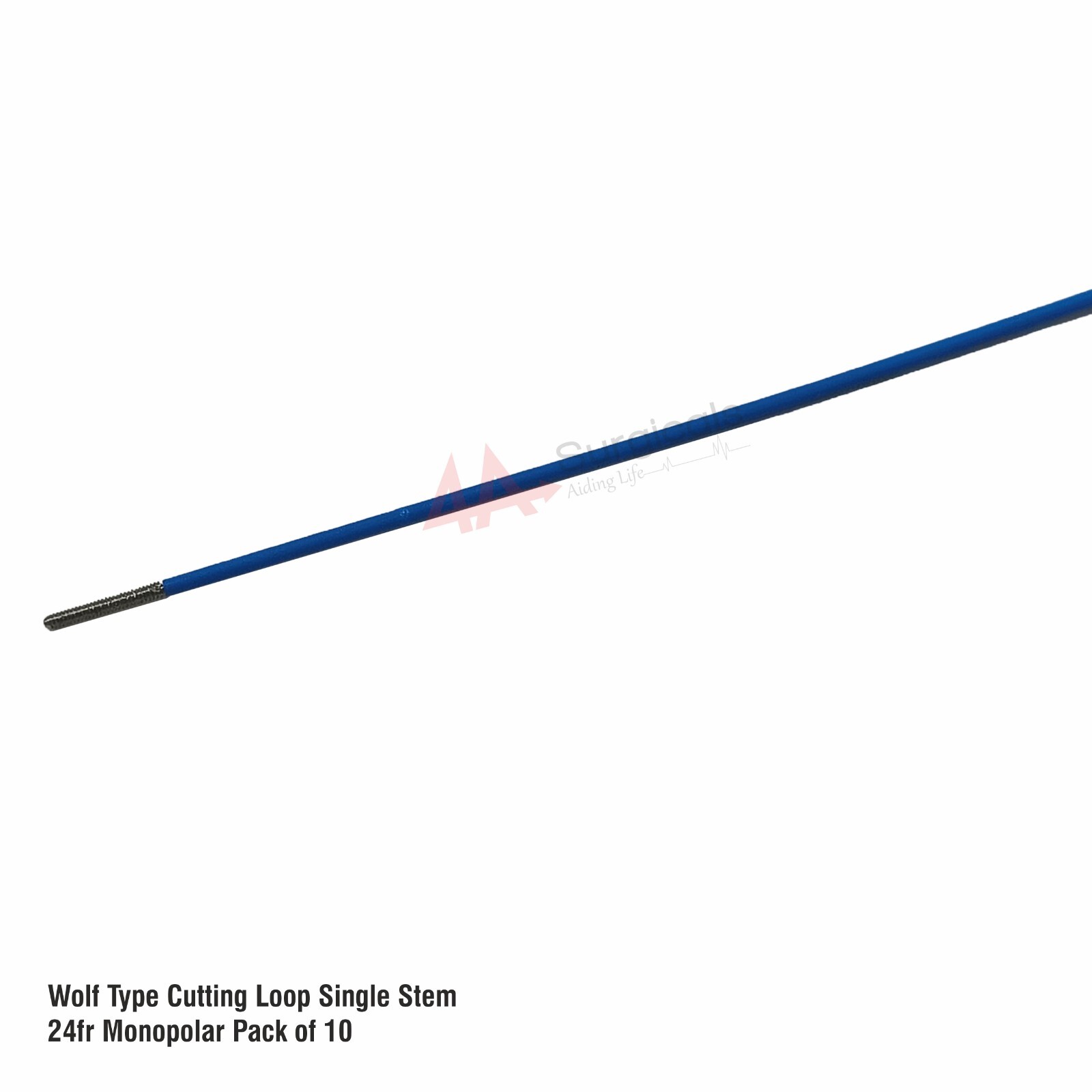 4A WOLF TYPE CUTTING LOOP SINGLE STEM 24Fr MONOPOLAR PACK OF 10