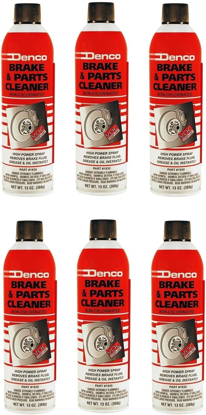 Non-Chlorinated Brake Cleaner Spray - Pack of 6