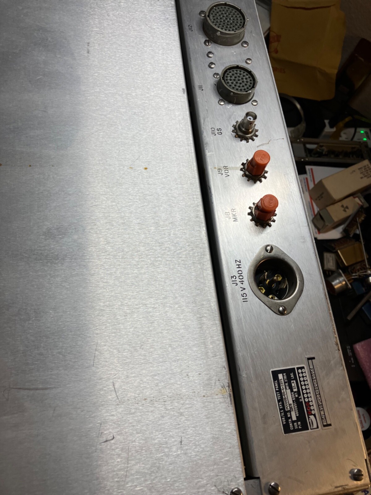 Bendix Avionics RNT-260A VOR ILS Sys Test Panel System 4000951-6001