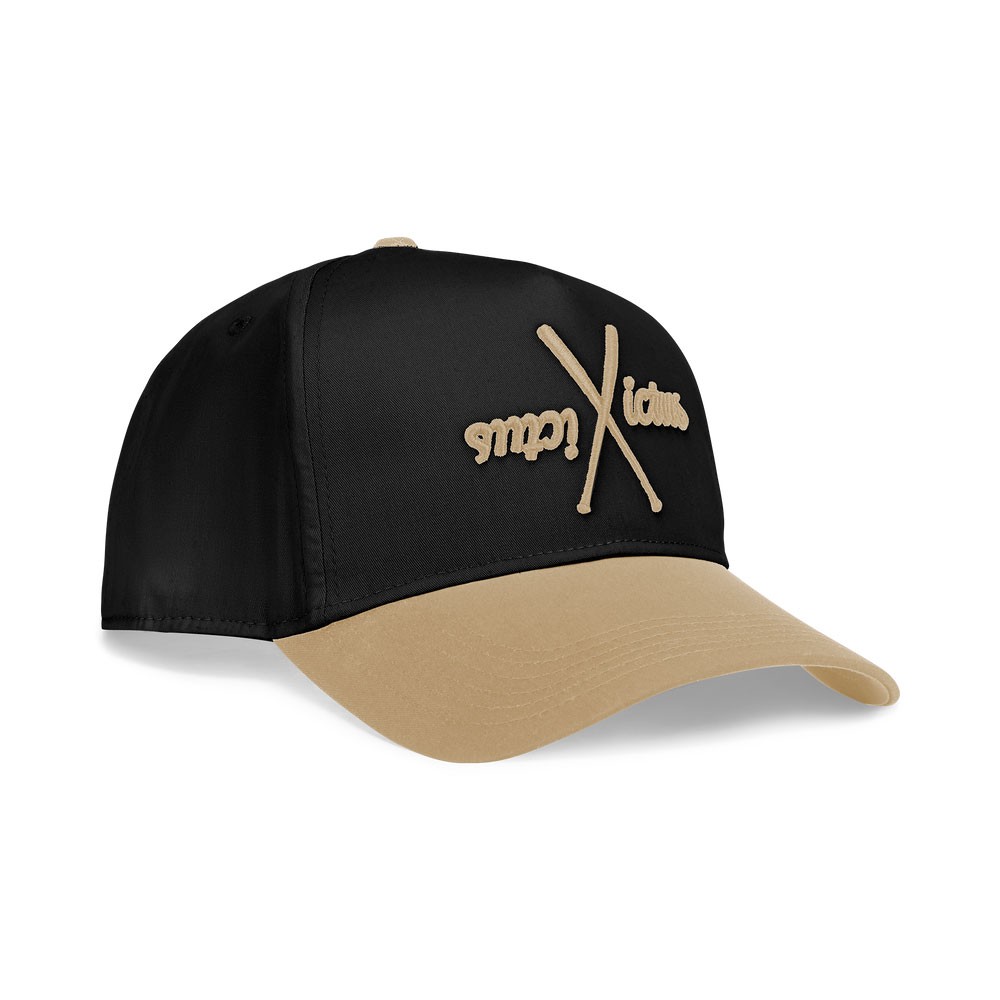 Victus Switch Hitter Snapback Baseball/Softball Hat - Black/Brown