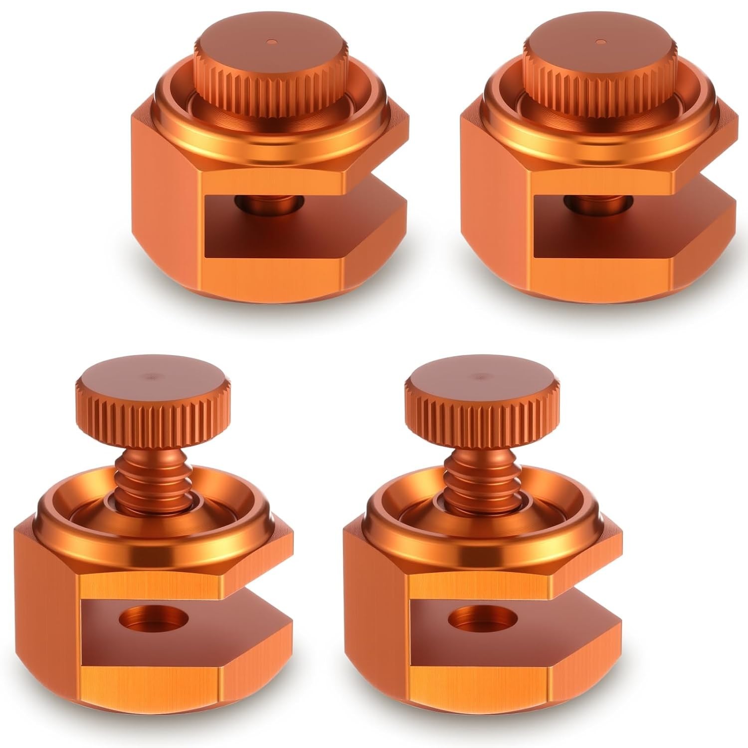 4 Pack Stair/Square Gauge Set for Framing Square, Stair Stringer Layout Tool for