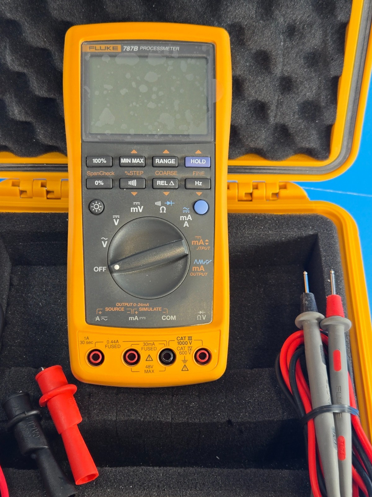 Fluke 787b ProcessMeter Calibrator Meter Multimeter