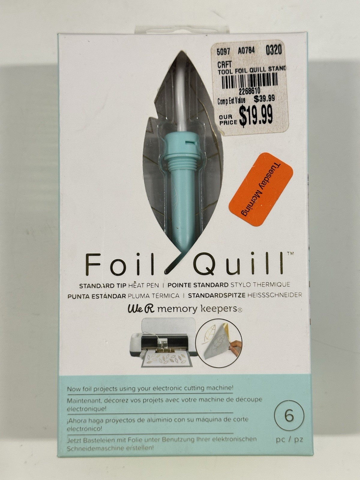 🆕 We R Memory Keepers Foil Quill – Standard Tip Heat Pen for Cutting Machines