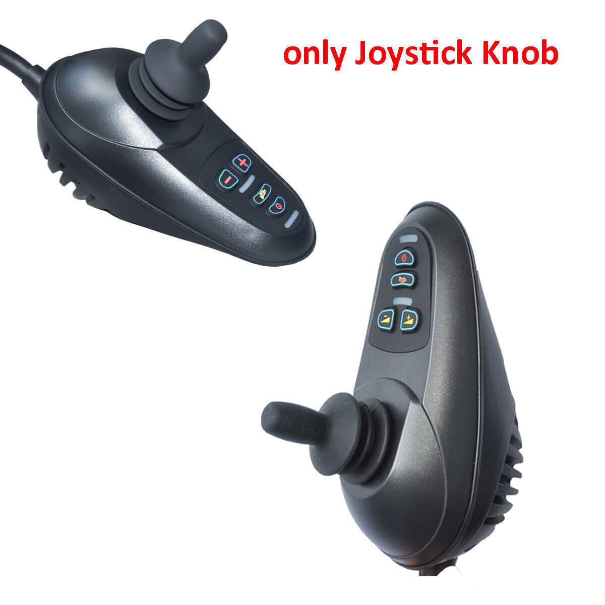 4X Rubber Joystick Knob Button For Hoveround Shoprider Electric Wheelchair Jet