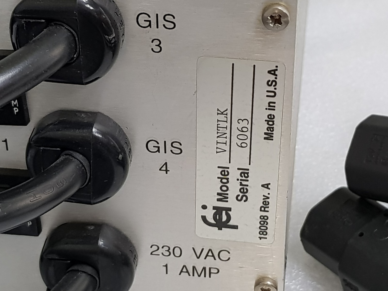 FEI VINTLK VACUUM INTERLOCK