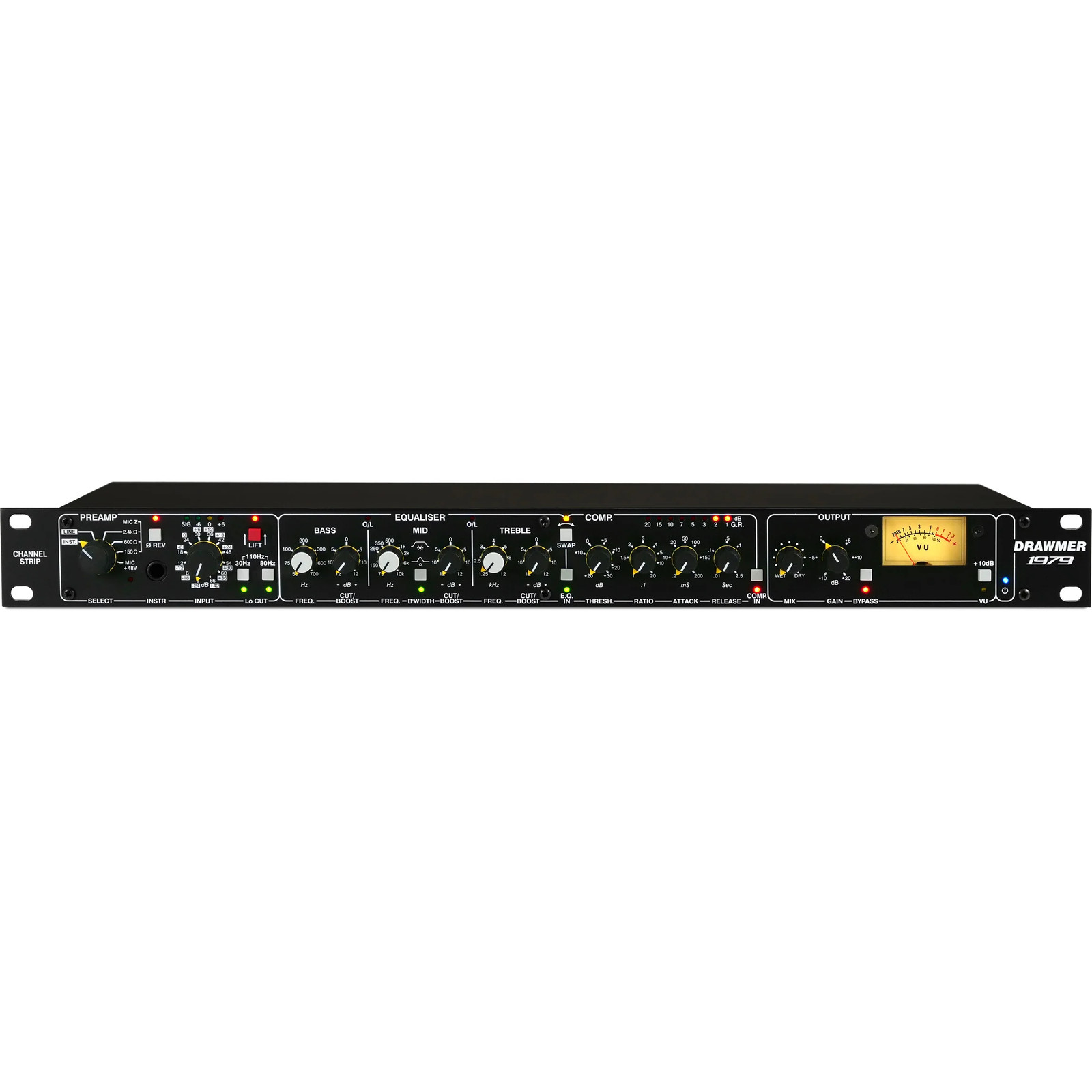 Drawmer 1979 Channel Strip - Mic Pre, EQ, Compressor