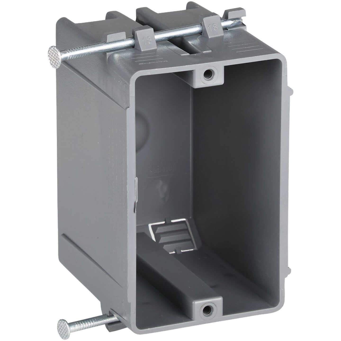 1 Gang 18 Cu In New Work Electrical Nail Outlet Box Residential Commercial