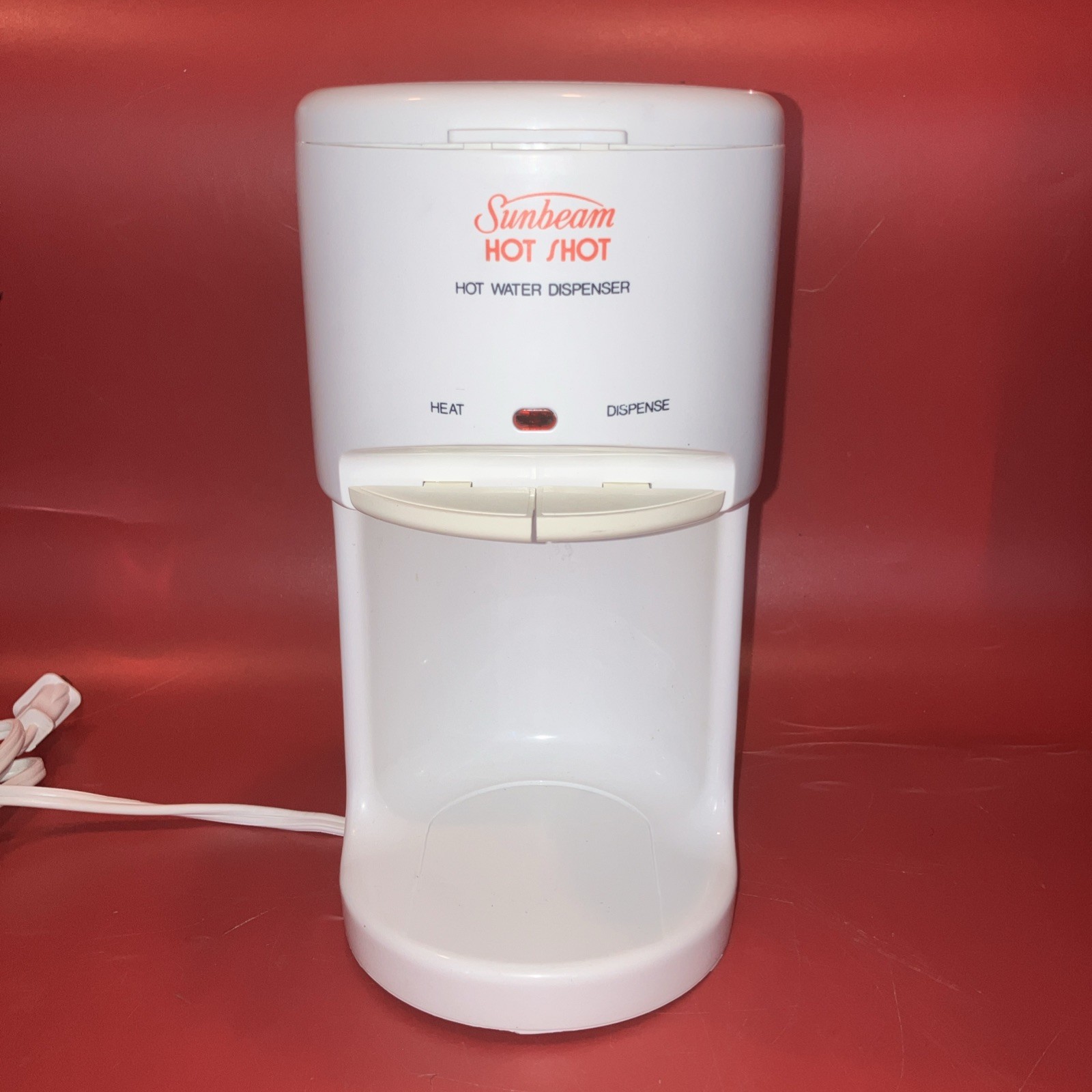 Sunbeam Hot Shot 6170 Hot Water Dispenser White 16 oz Tested Clean