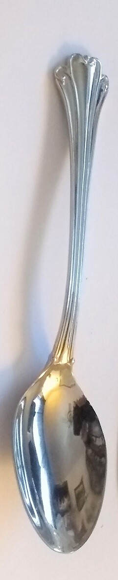 International Silver American Chippendale Silverplate Teaspoon 6 1/4"