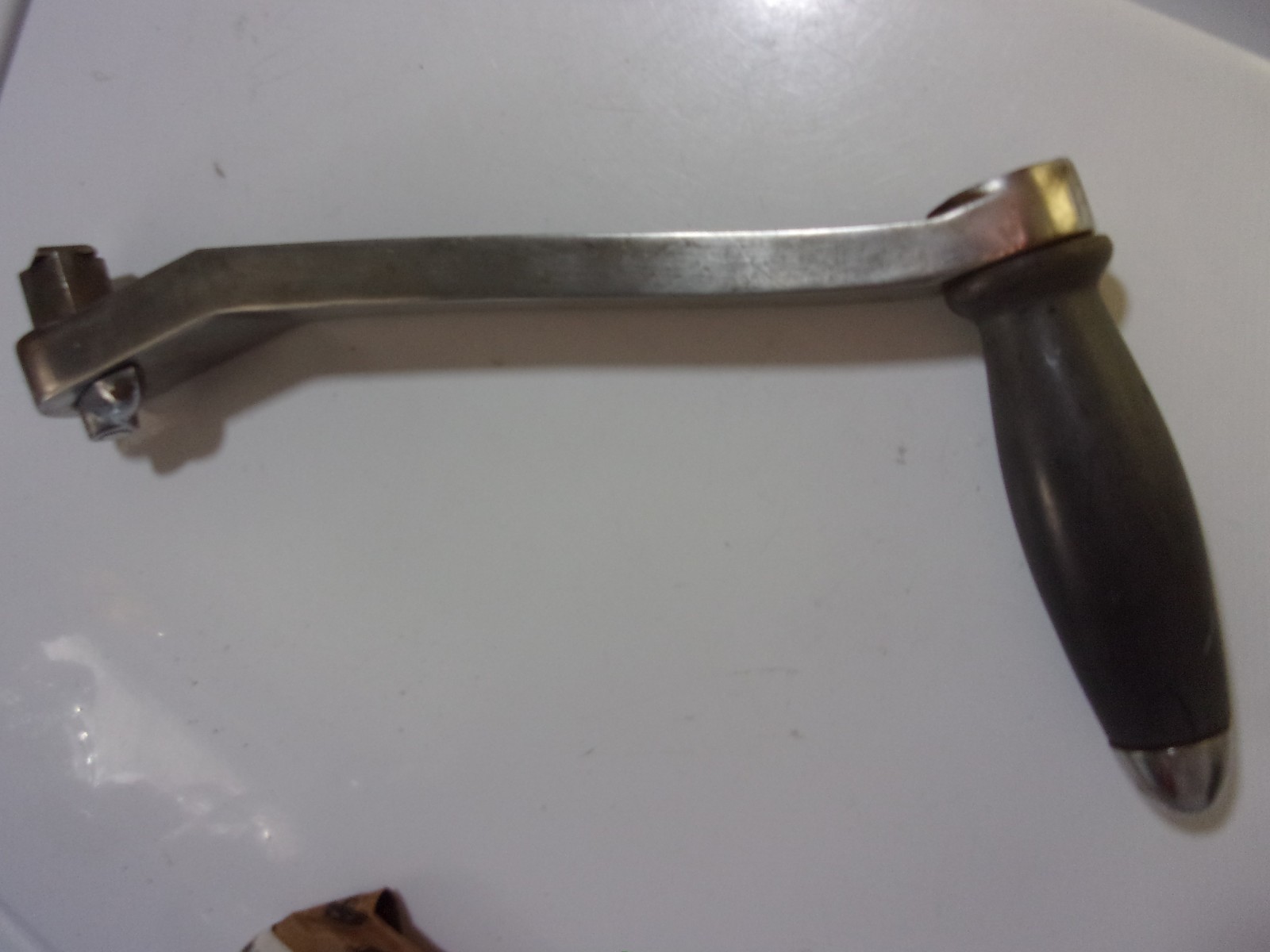 BARIENT Nickel CHROMED BRONZE LOCKING WINCH HANDLE 12"