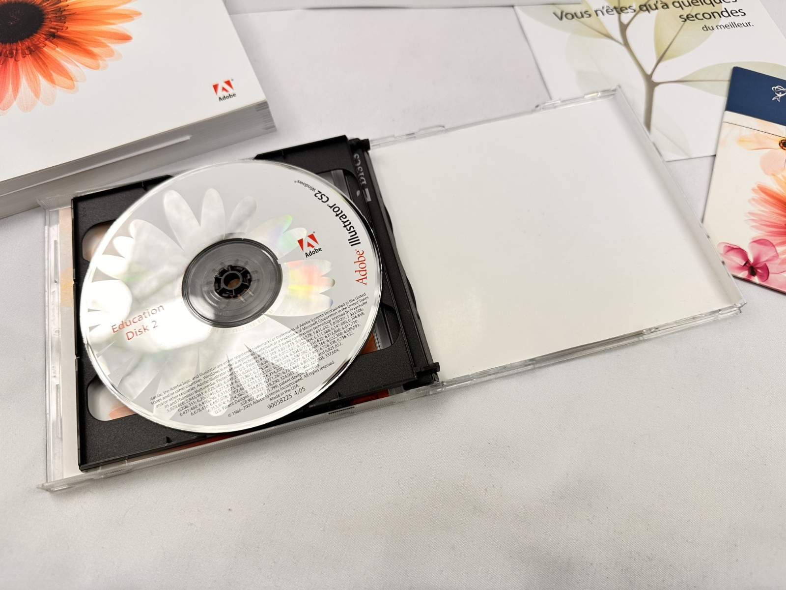 Adobe Illustrator CS 2-CD Set w/ Serial – Educational Version + Tutorial