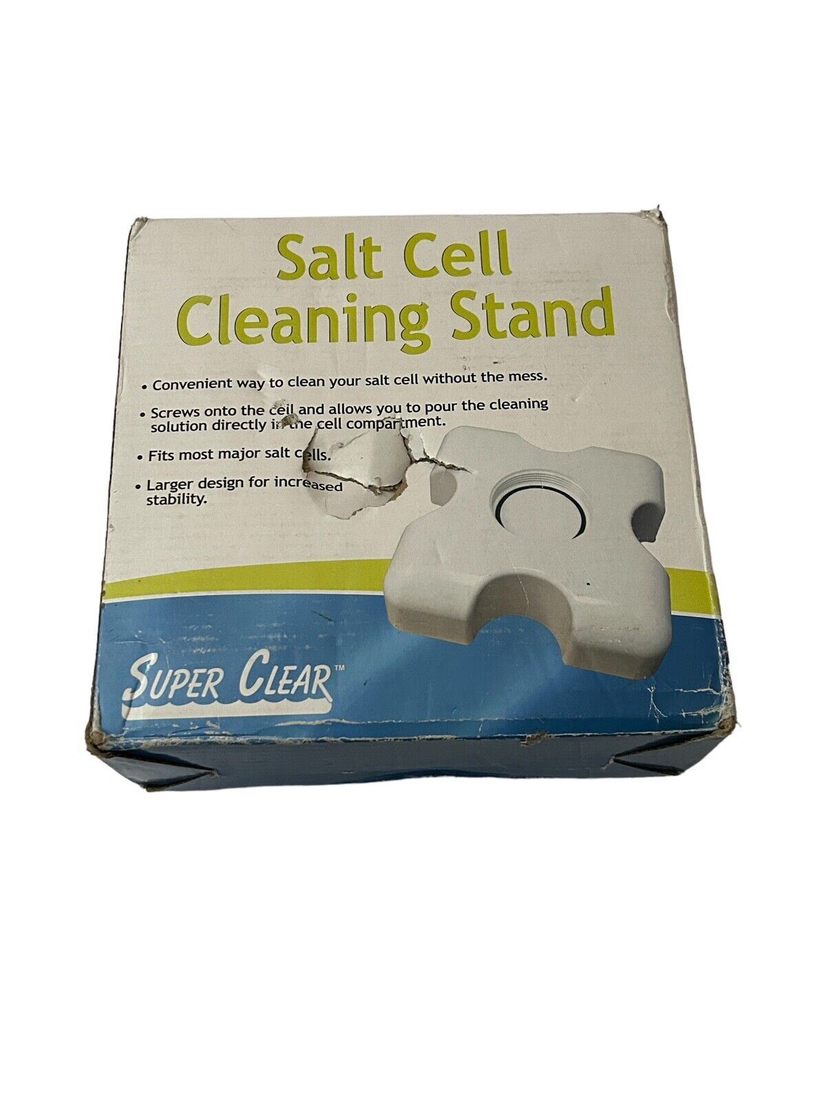 SUPER CLEAR Salt Cell Cleaning Stand Model # 15-508 - NEW