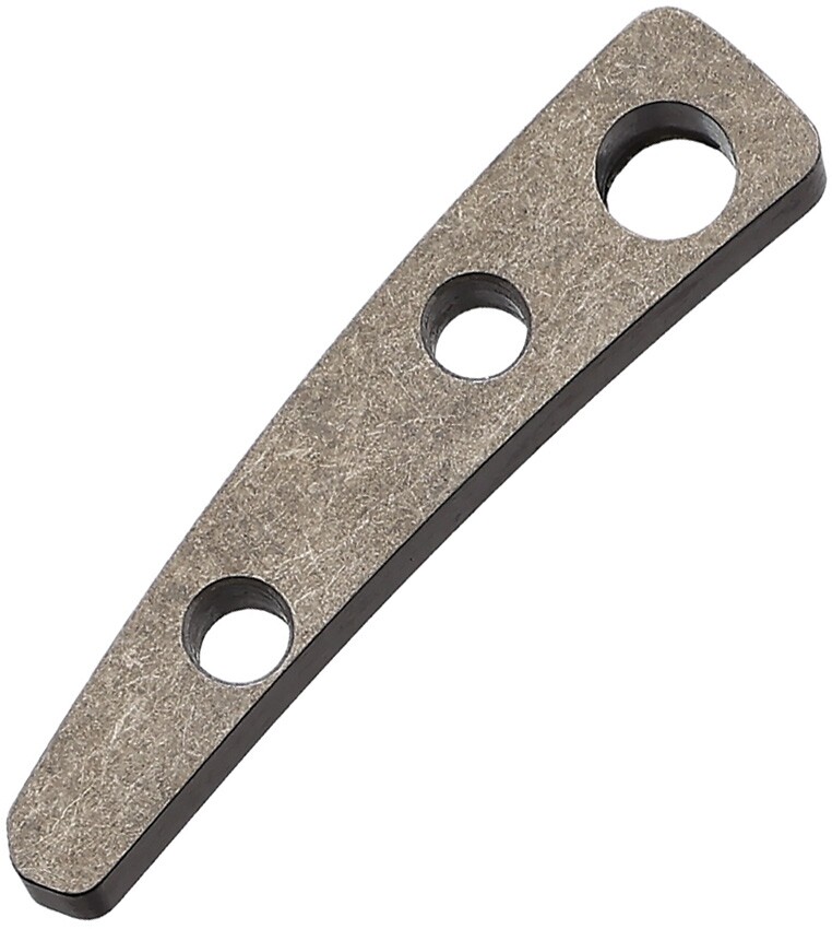 Flytanium Fist Pilar CRKT Backspacer Stonewash Finish Titanium Construction