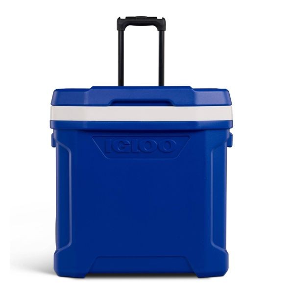 IGLOO LATITUDE 60QT ROLLING COOLER - BLUE