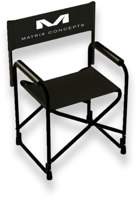 MATRIX CONCEPTS TEAM PIT CHAIR BLACK MOTOCROSS MX FOLDING NEW FISHING DIRECTORS