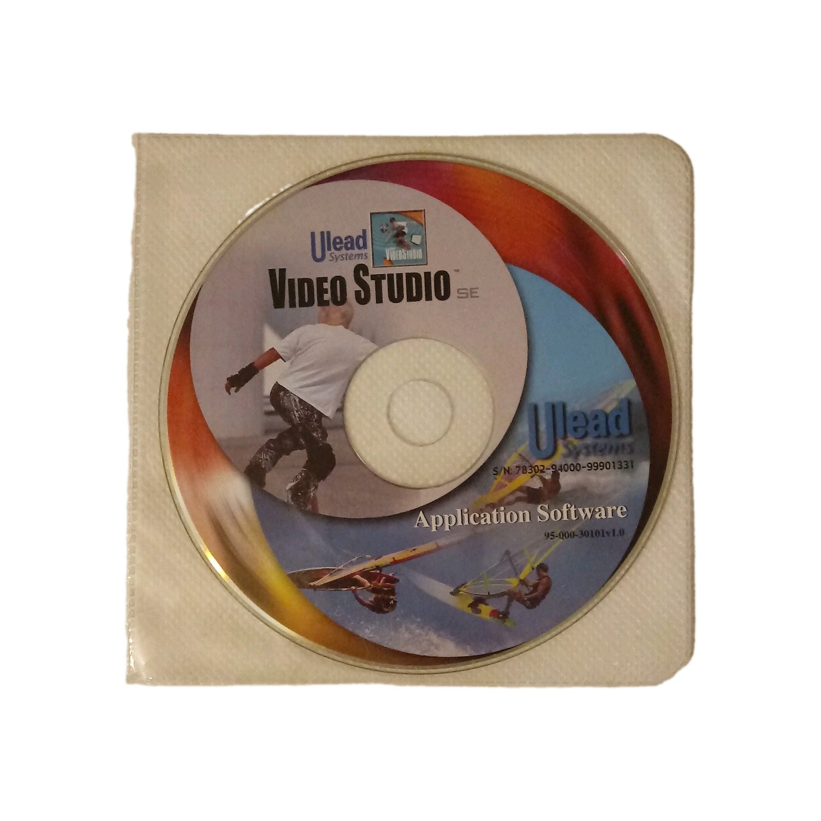 Ulead Systems Video Studio SE Application Software Not Tested/Unused