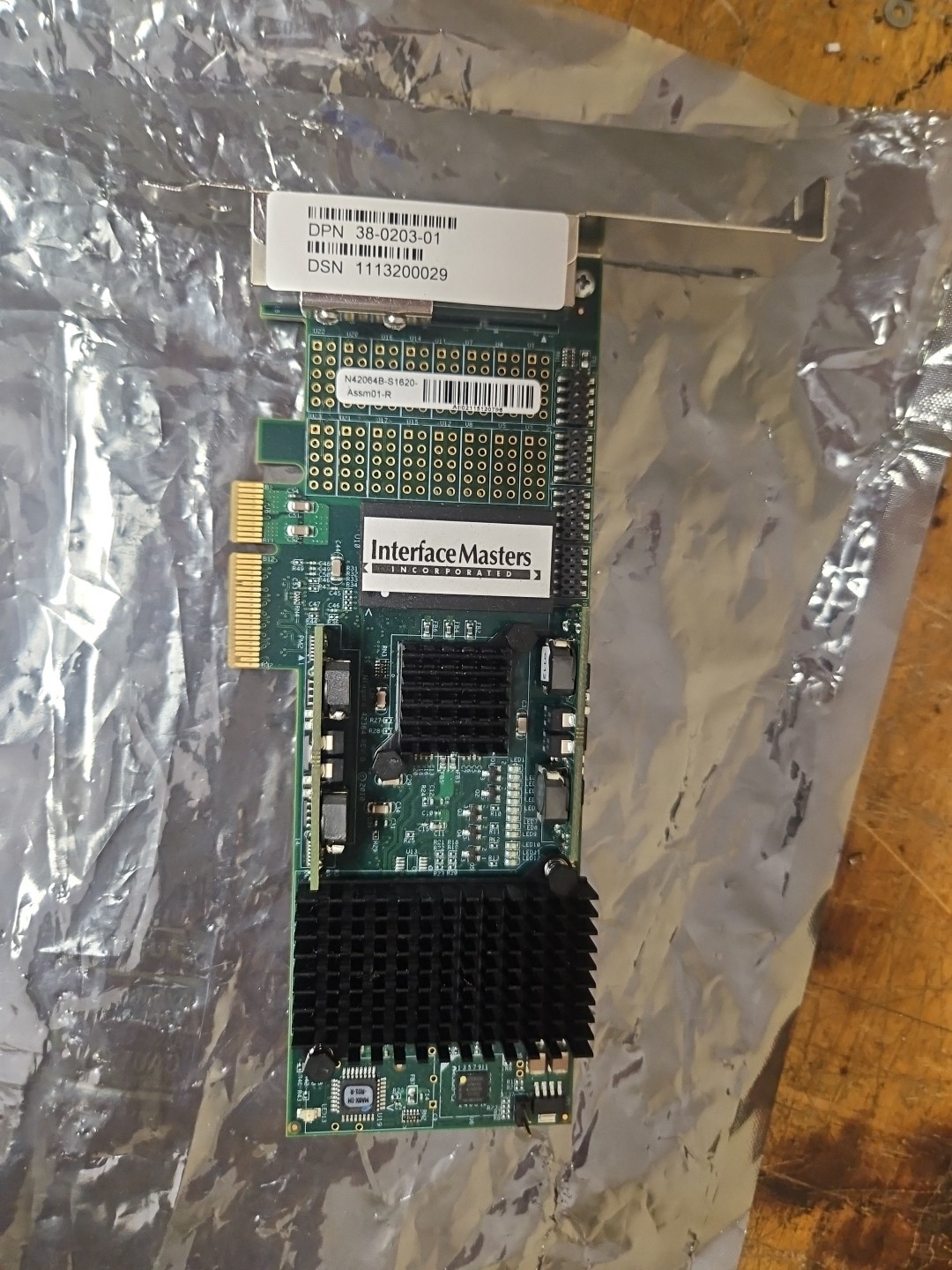 Interface Master N42064B-S1620-ASSM01-R PCIe 4 Port Card