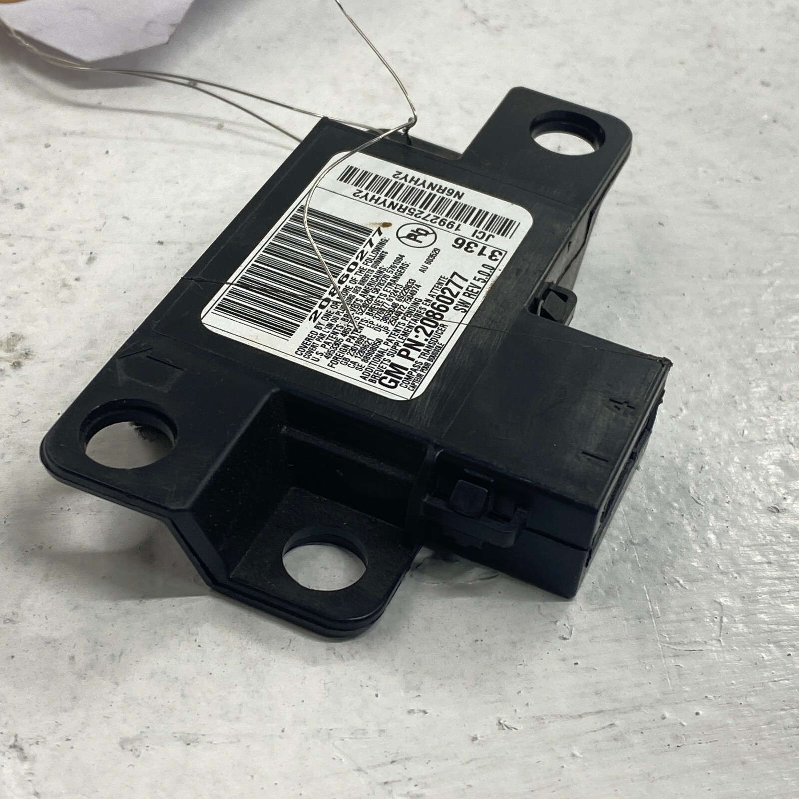 2013-2016 GMC ACADIA COMPASS RECEIVER MODULE TRANSDUCER UNIT OEM