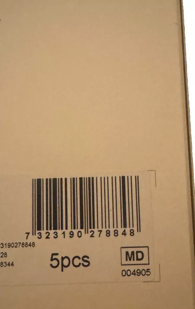 MEPILEX BORDERLESS Soft Silicone Foam Dress 6 X 6 BOX OF 5 Exp 6/27.