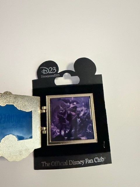 D23 Treasures of Walt Disney Archives Pin 20,000 Leagues Under the Sea Hinged Bk