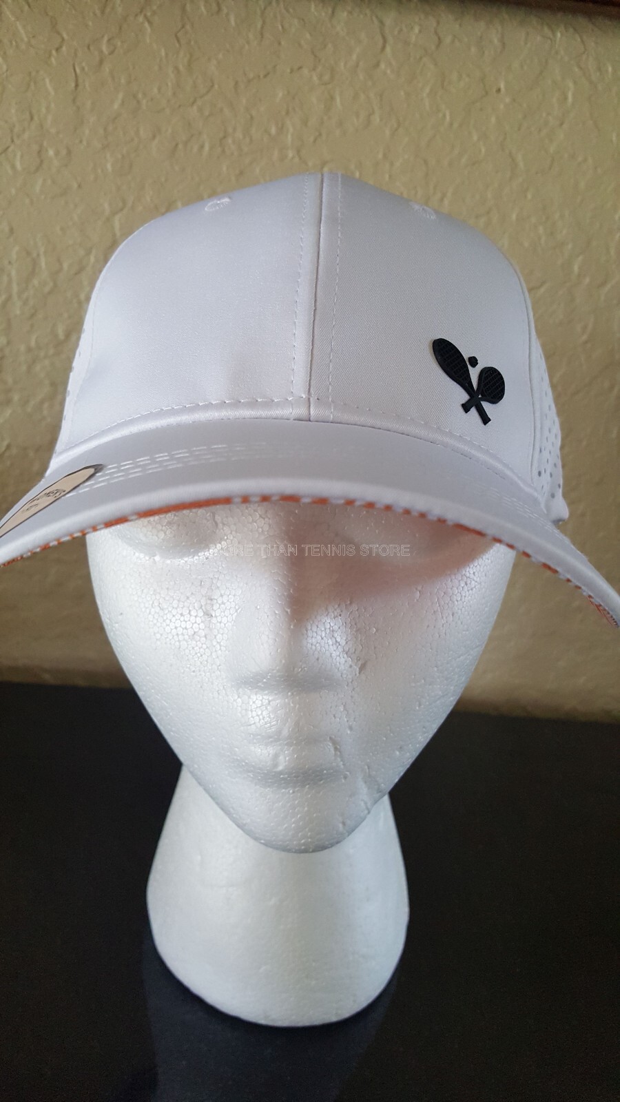 Tommy Bahama UNISEX Tennis Cap Snapback Tennis Blue racquet Hat White