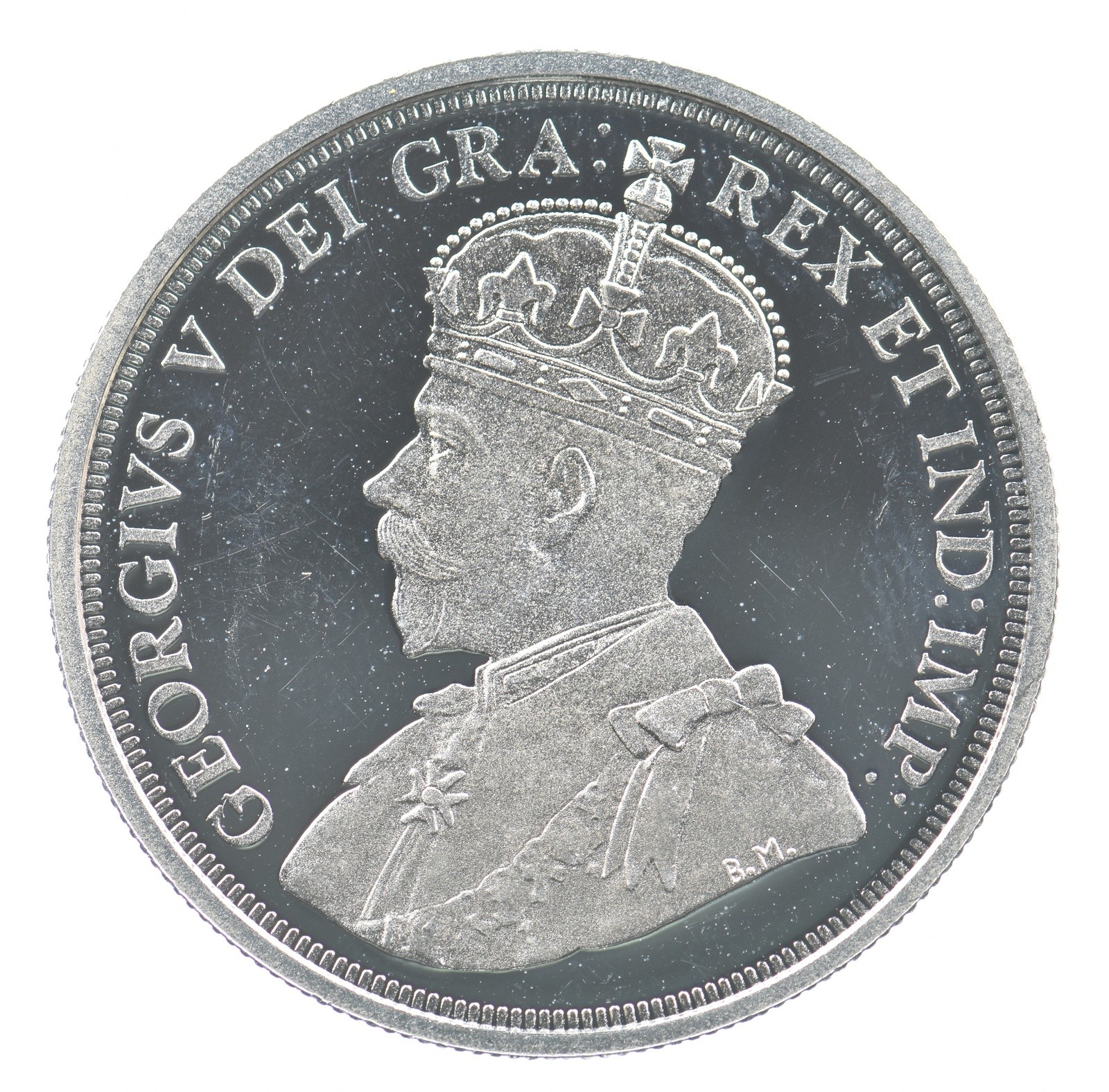 2011 Canada 1 Dollar Silver George V Proof *3375