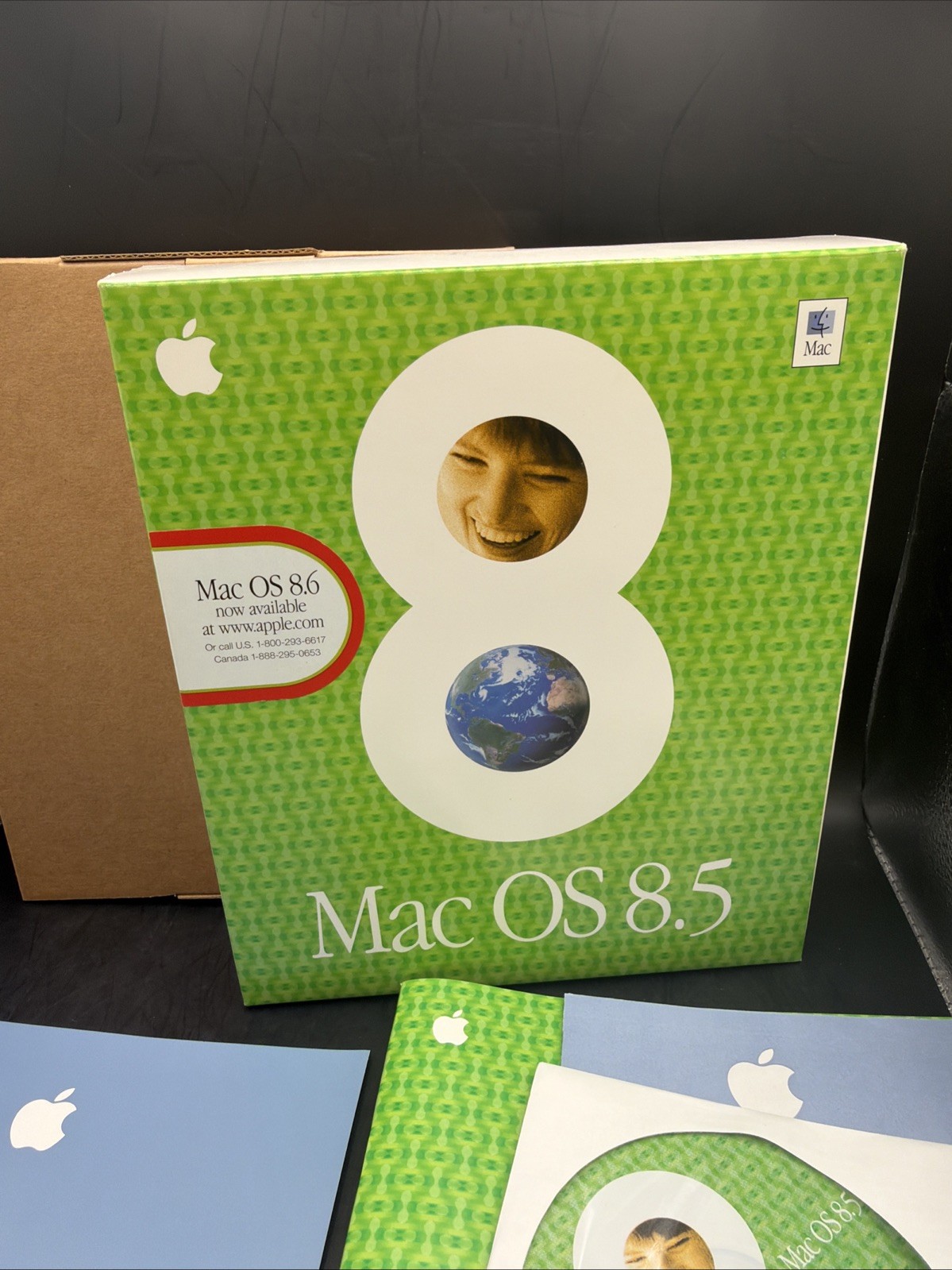 Apple Mac OS 8.5 (1998) Operating System CD-ROM w/ Retail Box