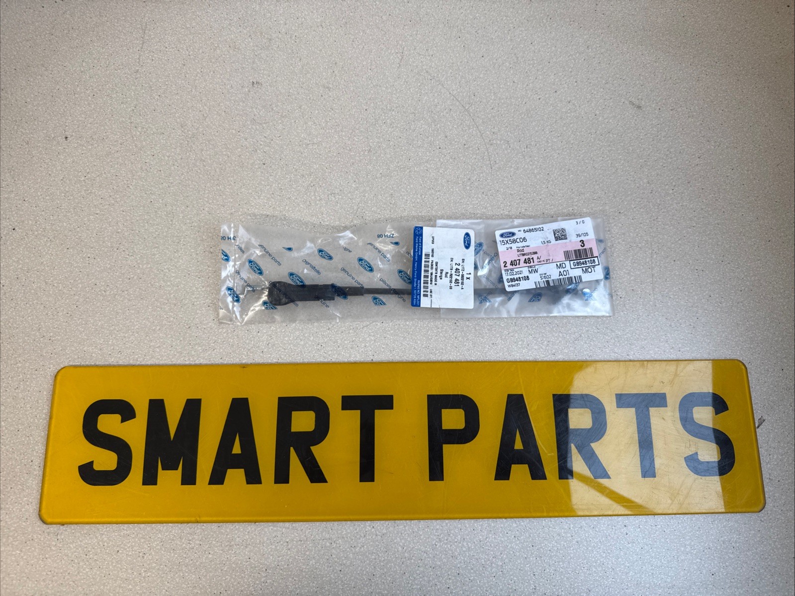 Genuine Ford Puma MK2 Rear Door Lock Cable 2 407 481 BRAND NEW