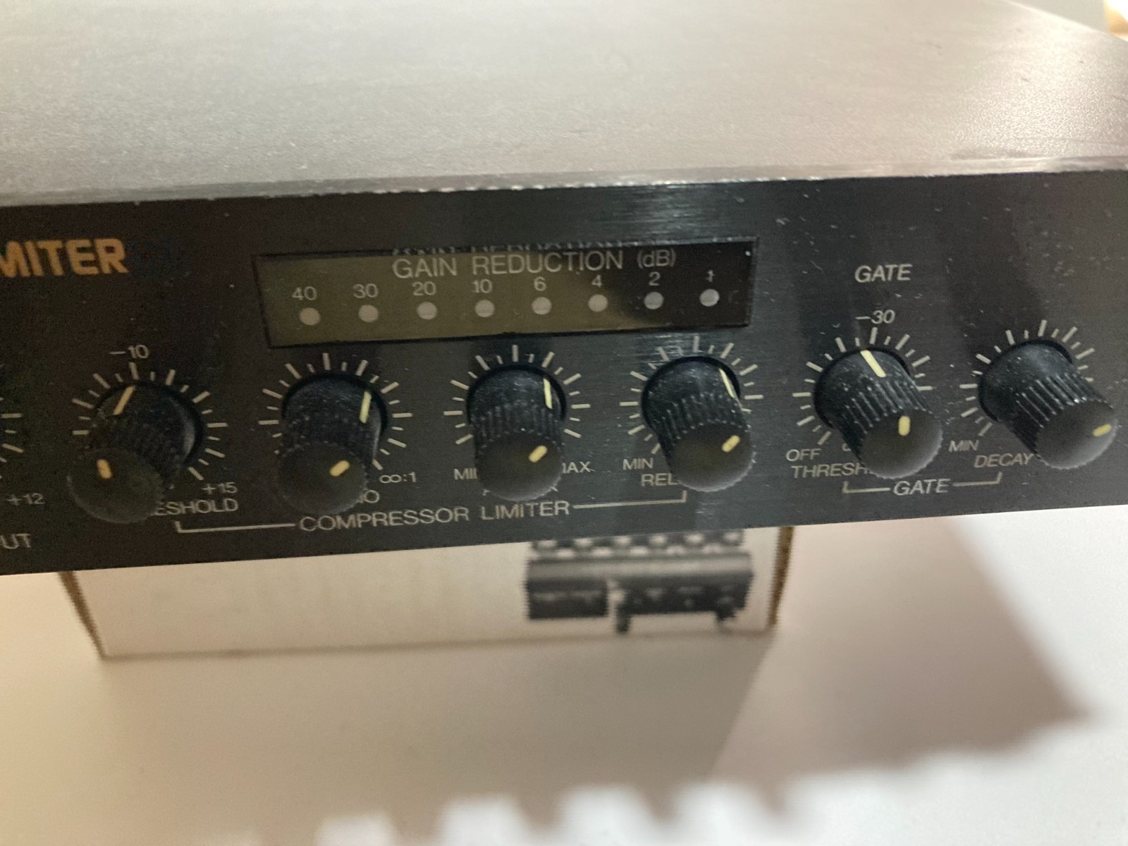 Boss CL-50 Pro Compressor Limiter High performance Half Rack Unit