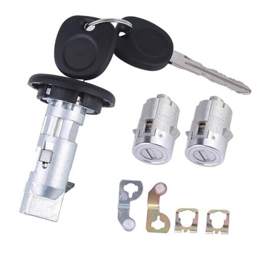 Ignition Switch with Key, lgnition Lock with Pair Front Door Lock Cylinder