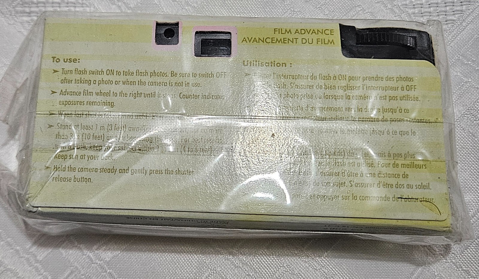 Avon disposable 35mm 27 Exp Flash cameras - Best By 3/2007